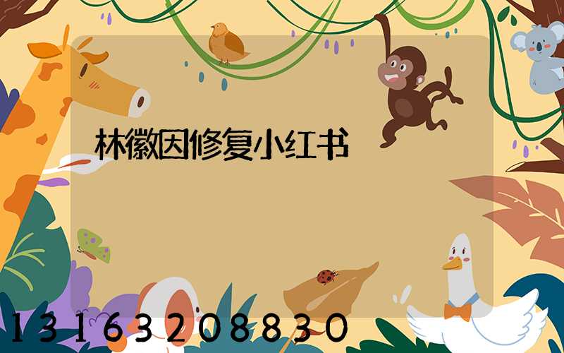林徽因修复小红书