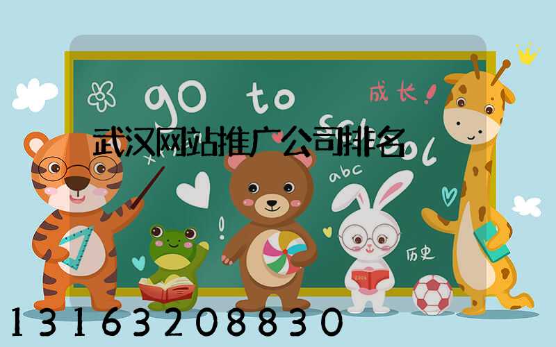 武汉网站推广公司排名