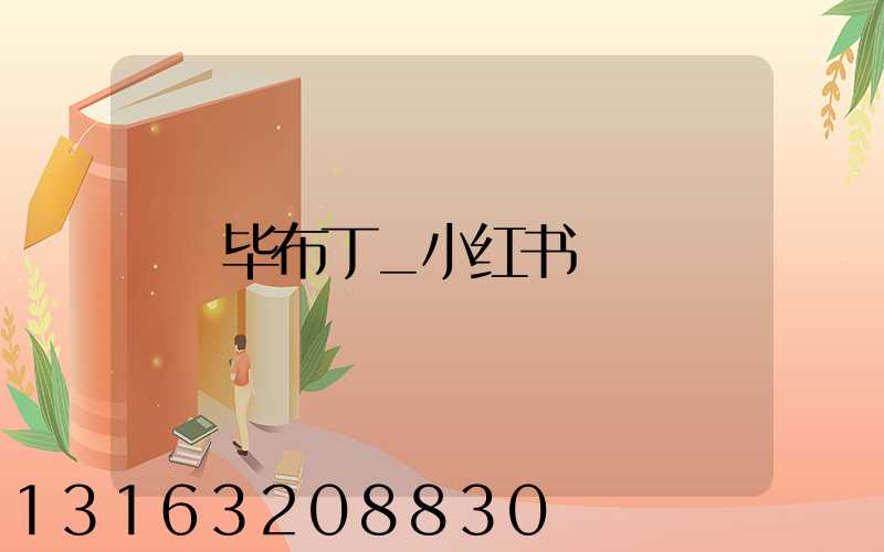 毕布丁_小红书