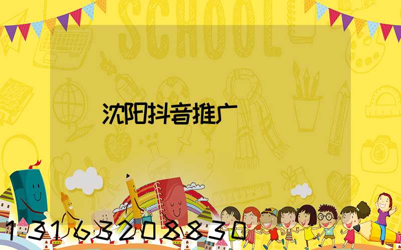沈阳抖音推广