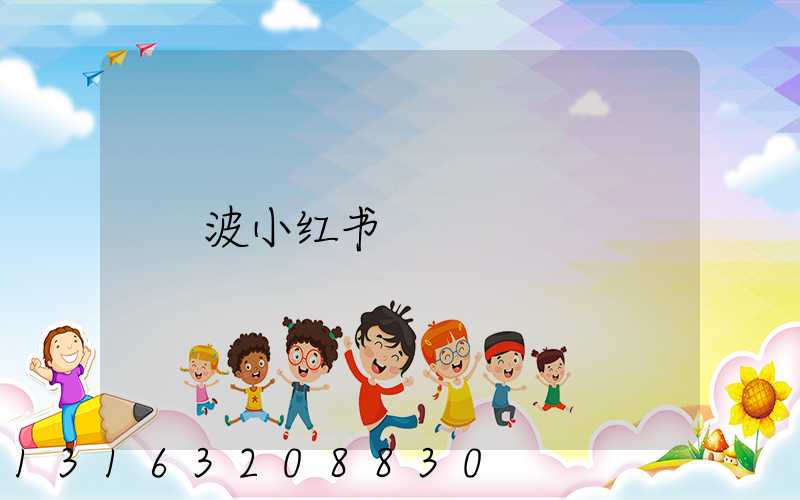 波小红书