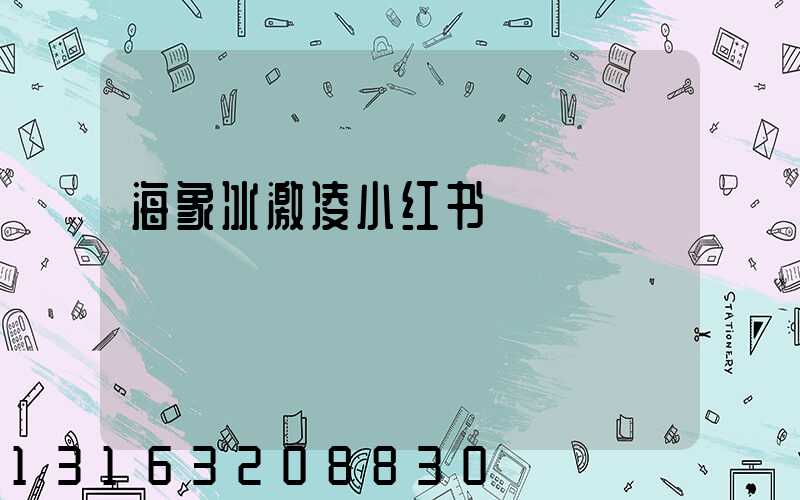 海象冰激凌小红书