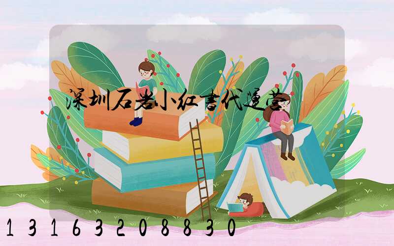 深圳石岩小红书代运营