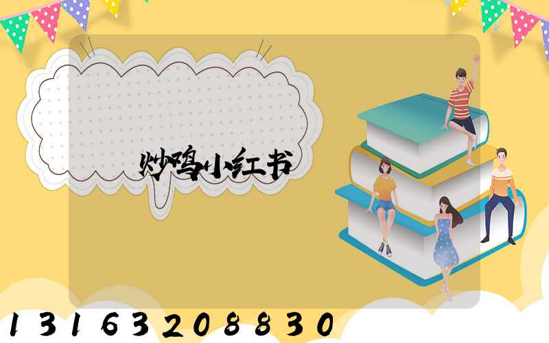 炒鸡小红书