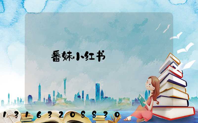 番妹小红书