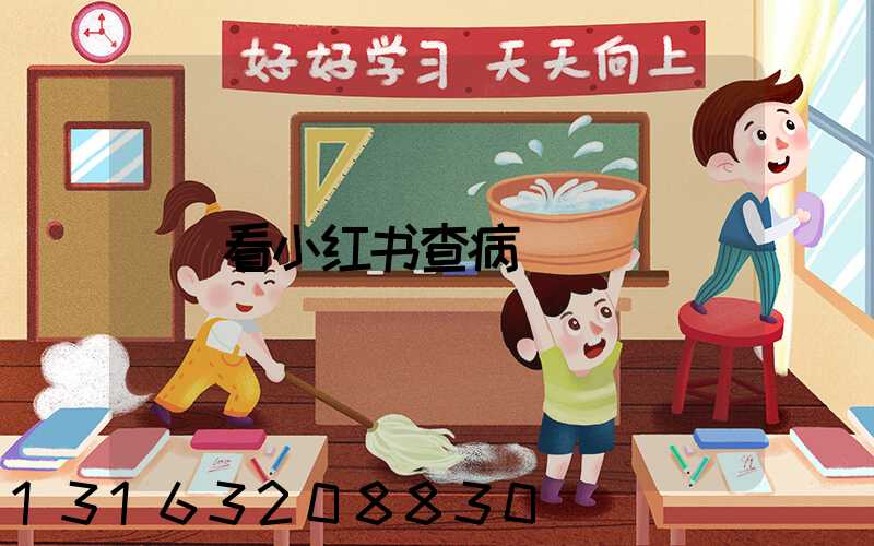 看小红书查病