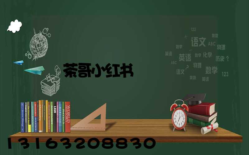 茶哥小红书