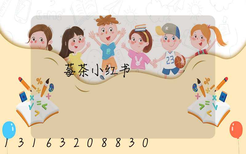 莓茶小红书