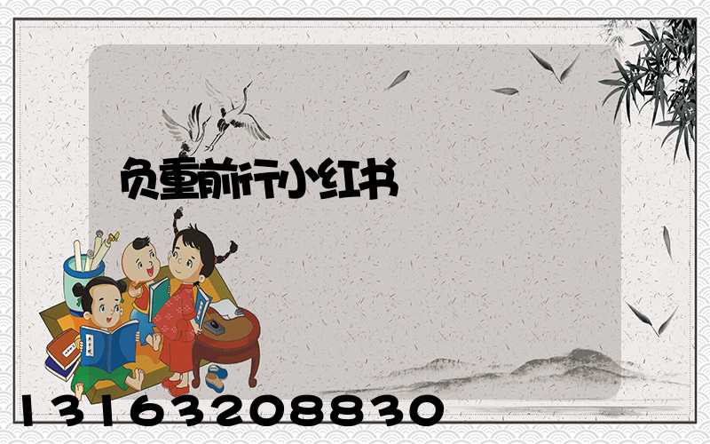 负重前行小红书