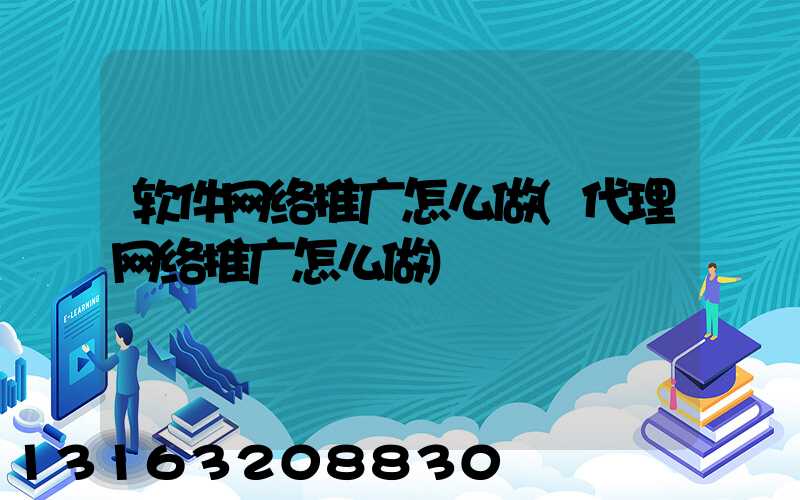 软件网络推广怎么做(代理网络推广怎么做)