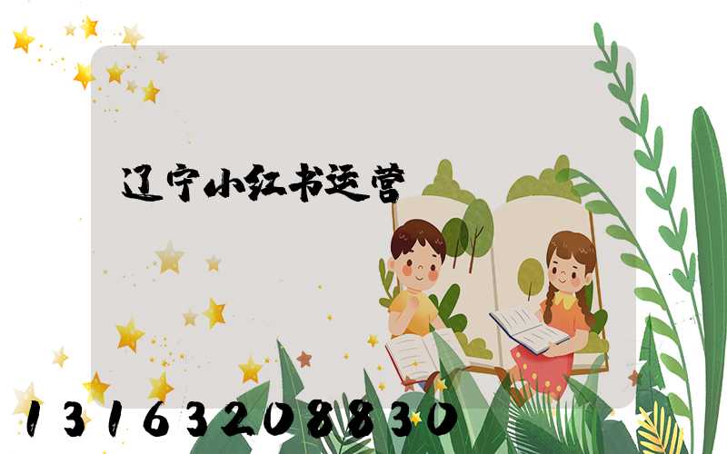 辽宁小红书运营