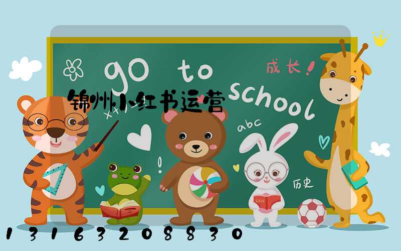 锦州小红书运营