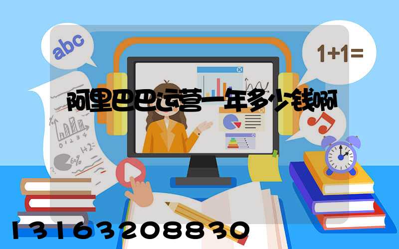 阿里巴巴运营一年多少钱啊